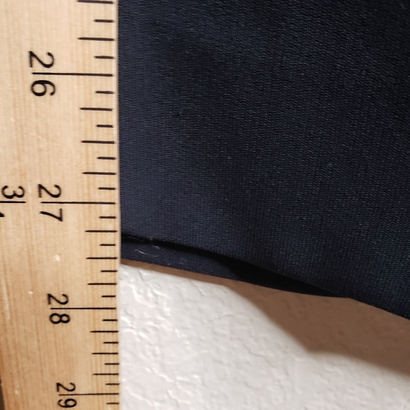 J. Crew 4 Tall Pull On Easy crop pant in four-season stretch Black - Picture 6 of 8